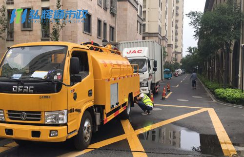 泰兴市小区管道清淤及CCTV检测